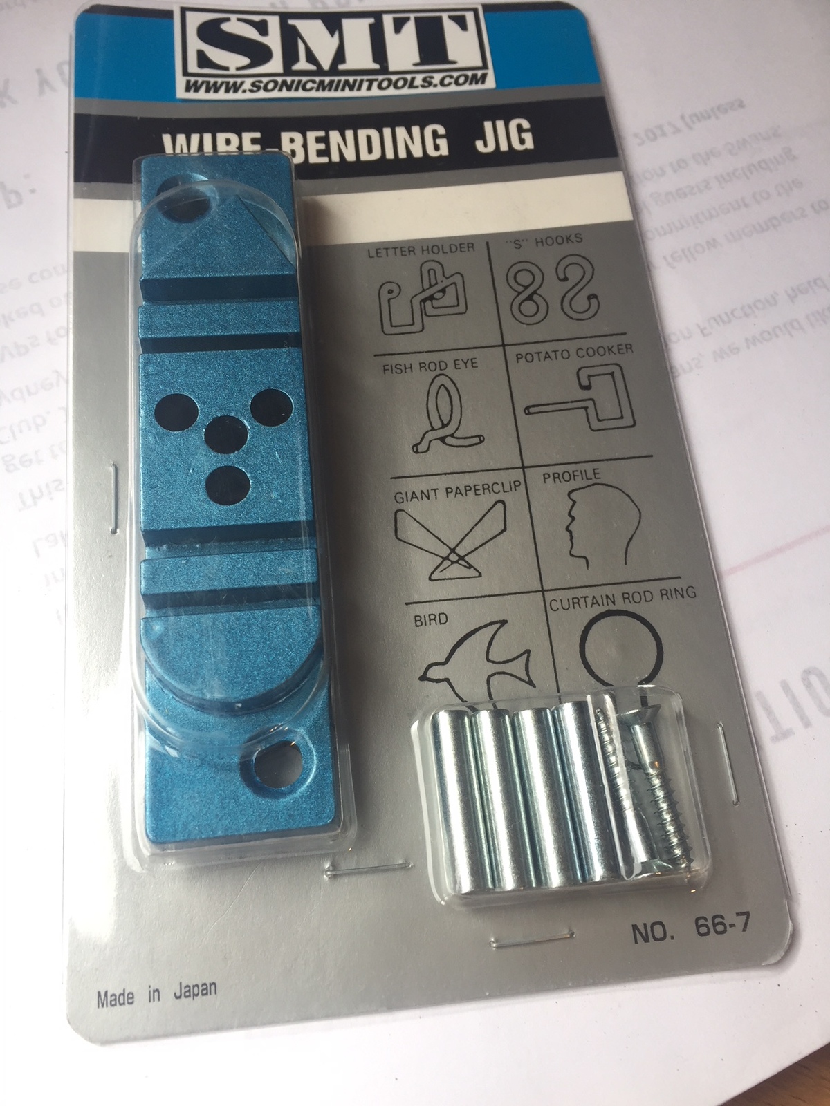 Mini/Micro Wire bending Jig