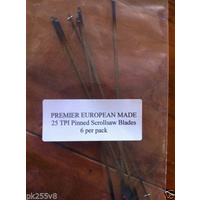 Scroll Saw Blades 25 TPI Pinned End Free Shipping