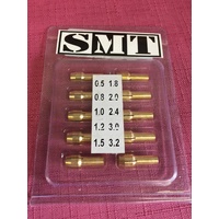 Mini 10 Piece Router Bit Collett Set. FREE POST
