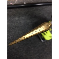 High Speed Steel Tapered/Stepped Boring Bit. 3mm To 12mm.