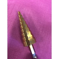 High Speed Steel Stepped / Tapered Boring Bit 4mm To 20mm