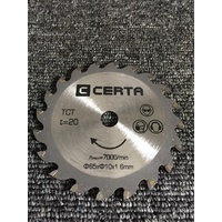 Certa 85mm TCT Saw Blade Free Shipping!