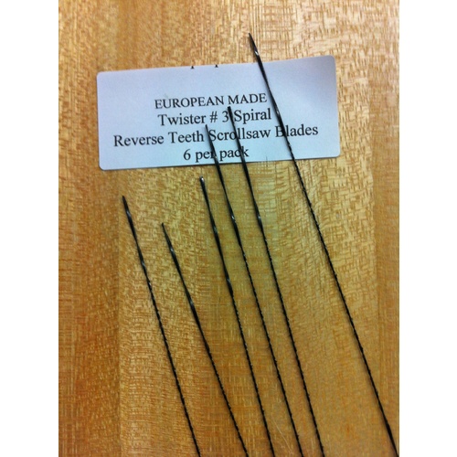 Scroll Saw Blades #3 Spiral Pinless FREE SHIPPING