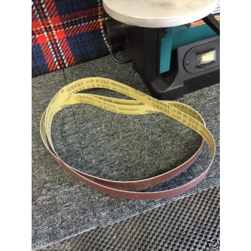 Sanding Belts 1" x 30"(25 x 762mm)320 Grit 5 BELTS