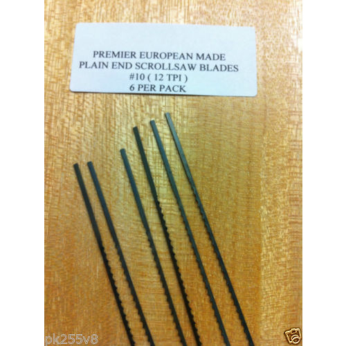 Scroll saw Blades #10 Pinless Free Shipping