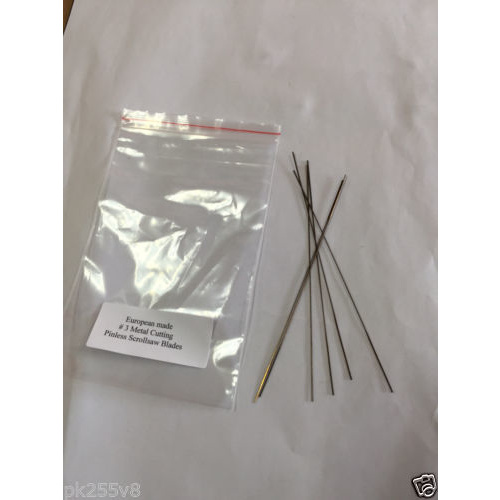 Scrollsaw Blades #3 Pinless Metal Cutting Free Shipping
