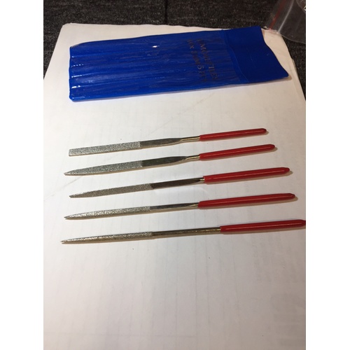 SONIC 5 PIECE MINI DIAMOND FILE SET. FREE SHIPPING
