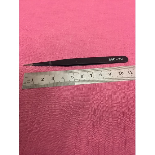 Stainless Steel Anti Magnetic Tweezers ESD 10 Free Shipping Aus Wide