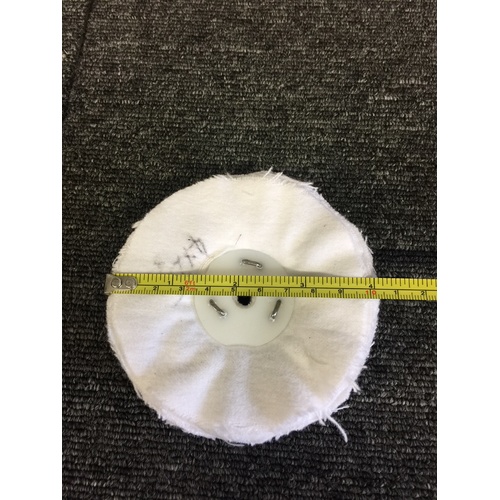 Swansdown Buffing Wheel 4" x 25 Folds. Aussie Made