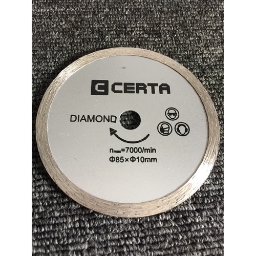 Certa Diamond Coated Blade 85mm Dia. Free Shipping