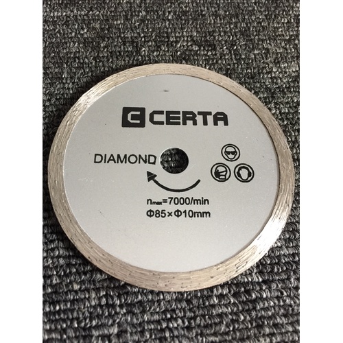 Certa Diamond Coated Blade 85mm Dia. Free Shipping