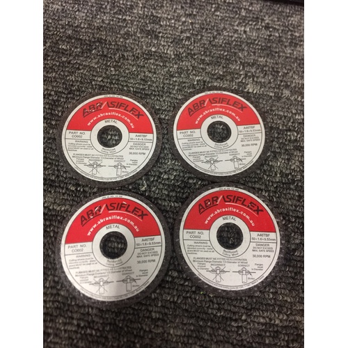 Mini Cut Off Discs 50mm 4 pack Suit Proxxon,Sonic etc