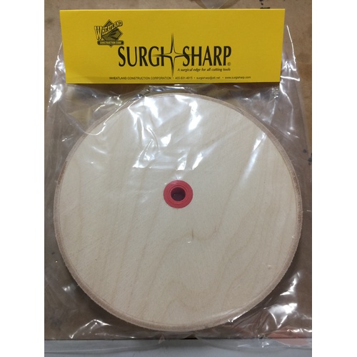 Surgi Sharp 6" Face Covered Leather Sharperning Wheel From USA