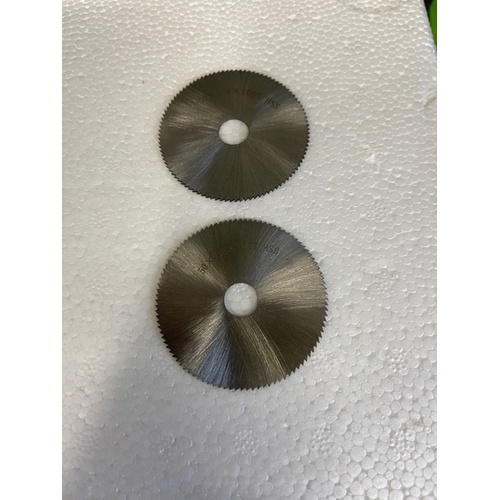 SONIC MINI SAW BLADES TWIN PACK 50MM X100 TOOTH X 10MM BORE